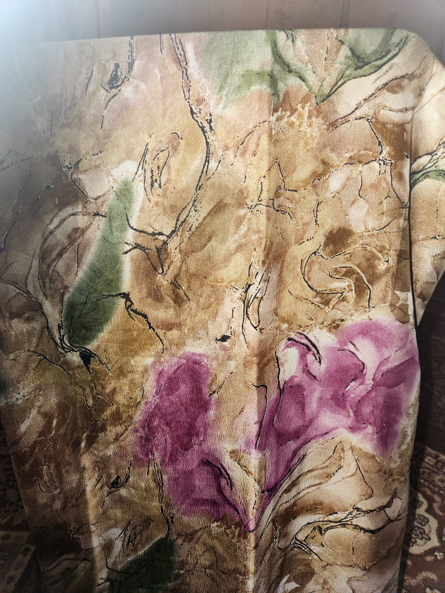 Print Long silk Hijabs